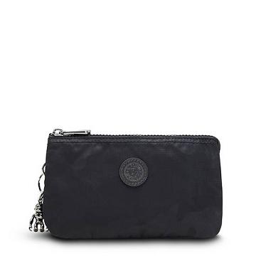 Kipling Creativity Large Klassieke Pouch Tassen Zwart | België 1142MQ